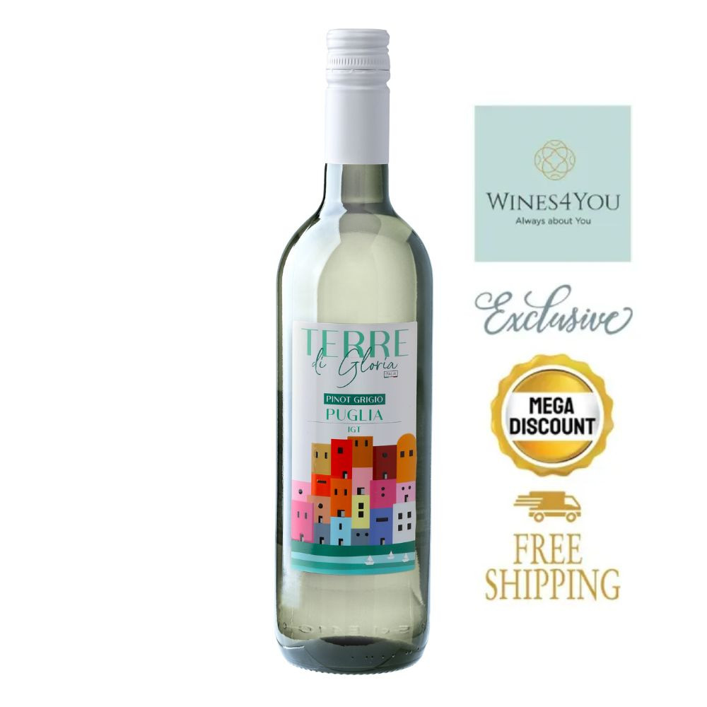 Terre di Gloria Pinot Grigio Puglia IGT Italy White Wine